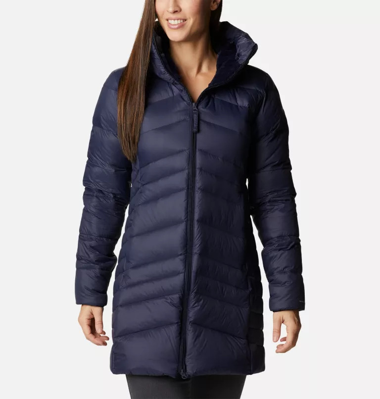Women's Autumn Park™ Down Hooded Mid Jacket | Columbia Sportswear