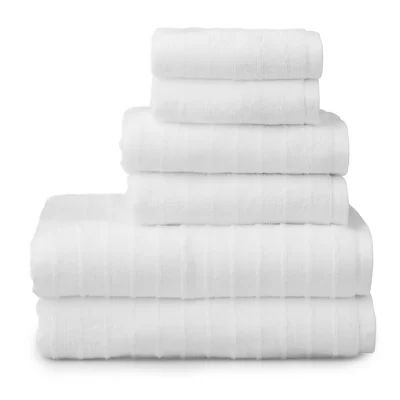 Weist 6 Piece 100% Cotton Towel Set Color: White | Wayfair North America