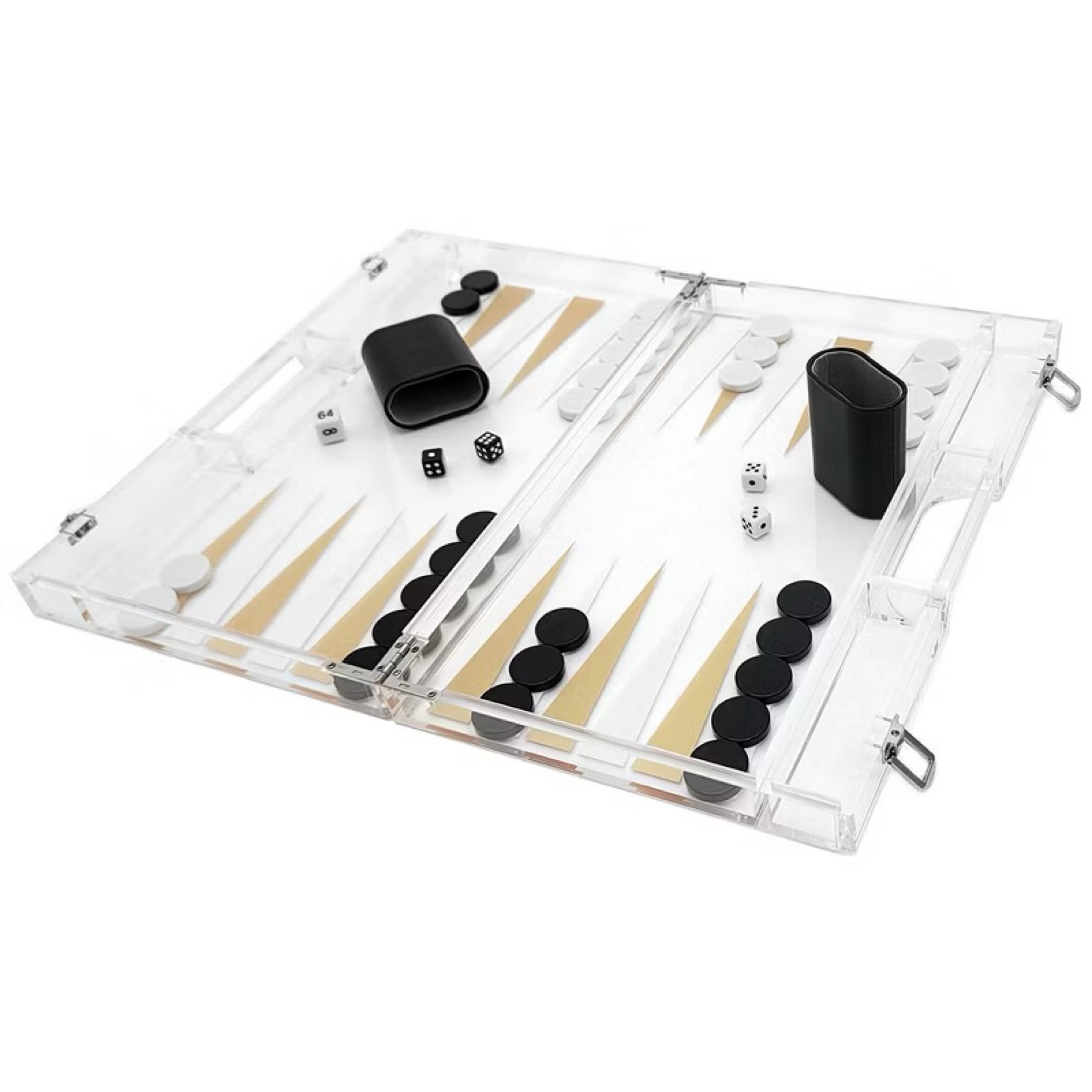 Enhance a coffee table with this luxe acrylic backgammon set! Makes a perfect gift 🎁 

#LTKHome #LTKGiftGuide