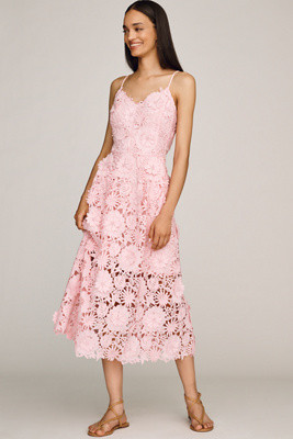 Endless Rose Lace Midi Dress | Anthropologie (US)