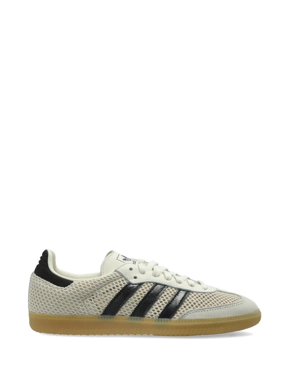 Adidas OG Samba Striped lace-up Sneakers | White | FARFETCH | Farfetch Global