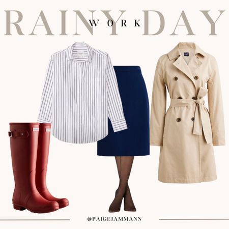 Casual rainy day, rainy day, rainy day outfit, casual rainy day outfit, Hunter rain boot, rain boots, work wear rainy day, workwear rainy day, workwear rainy day outfit

#liketkit #LTKstyletip #LTKSeasonal

#LTKworkwear