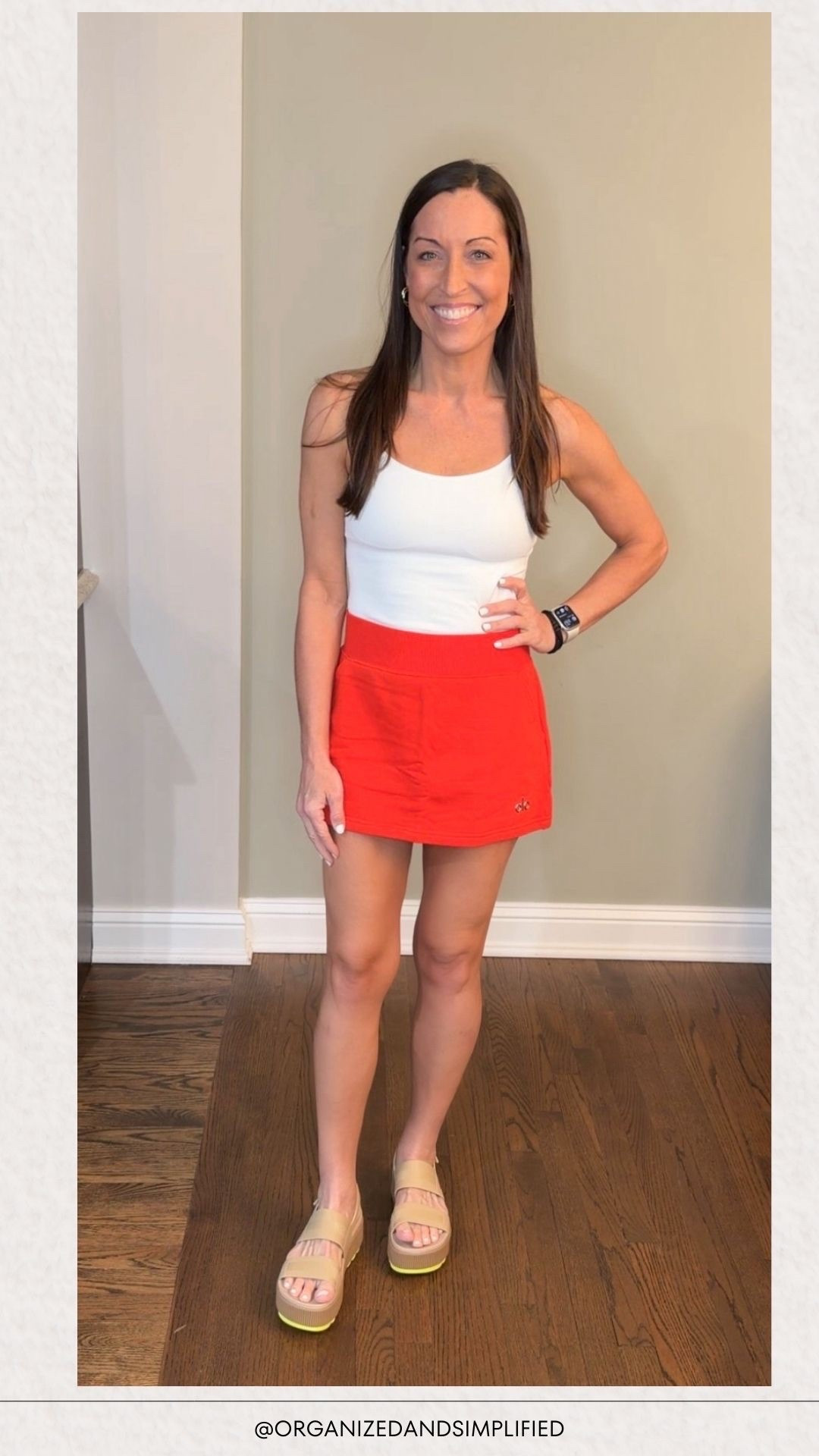 Love the red sweatshirt skirt from @Alo Yoga!  It’s super soft and perfect for the spring and summer! 

#LTKootd #LTKTravel #LTKSwim