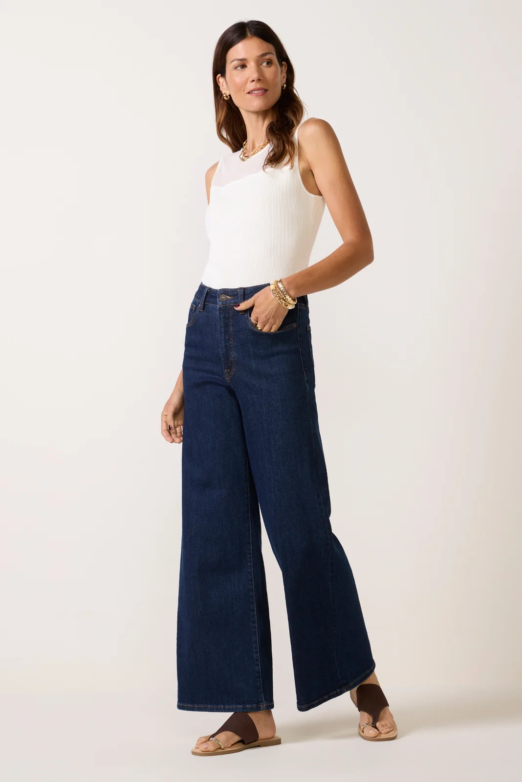 High Waist Palazzo Ankle | Evereve