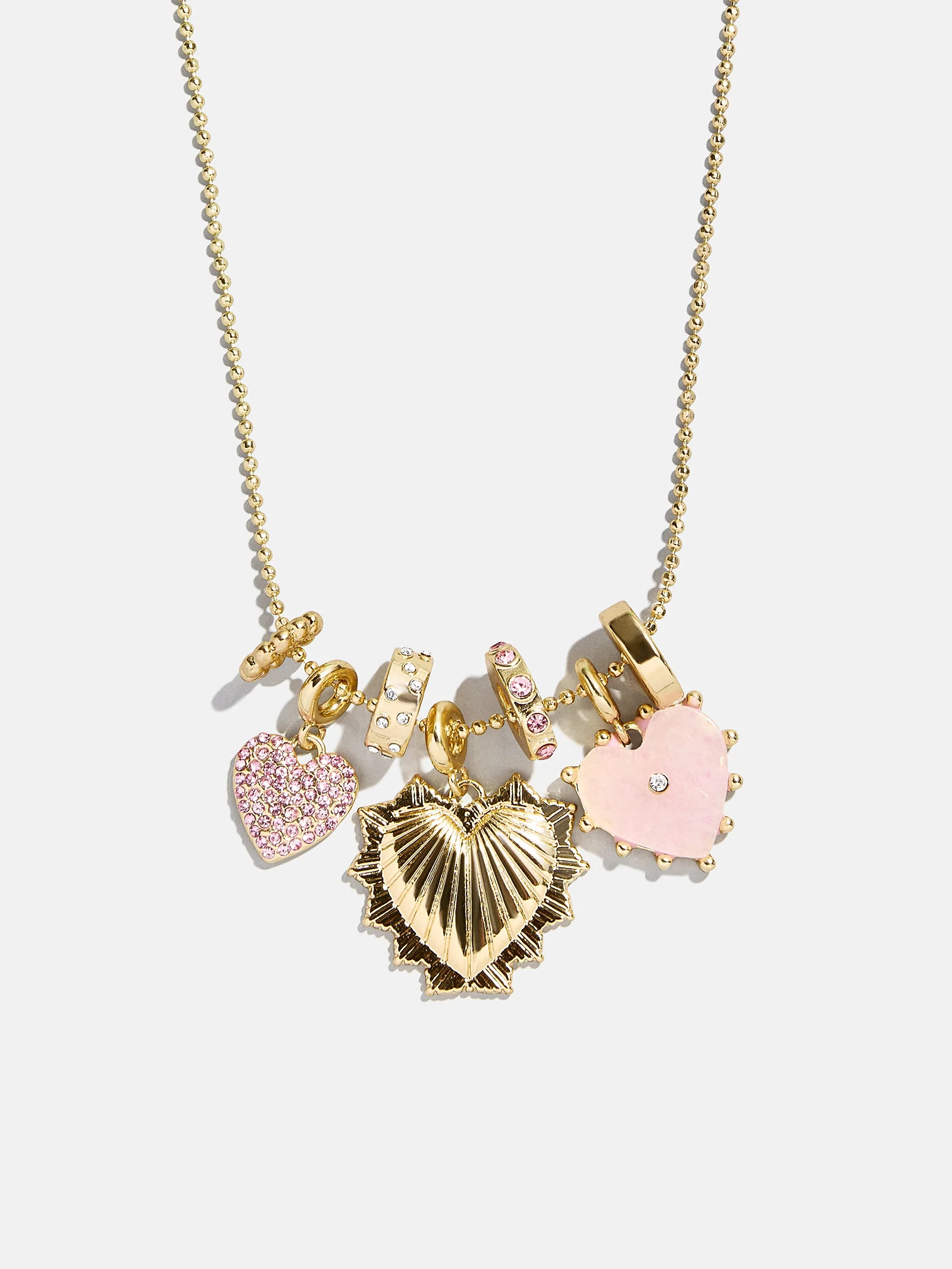 Heart Charm Necklace - Heart | BaubleBar