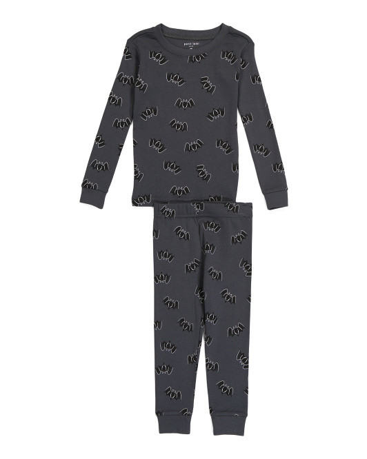 Kids 2pc Organic Cotton Bat Sleep Set | TJ Maxx