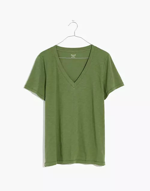 Whisper Cotton V-Neck Tee | Madewell
