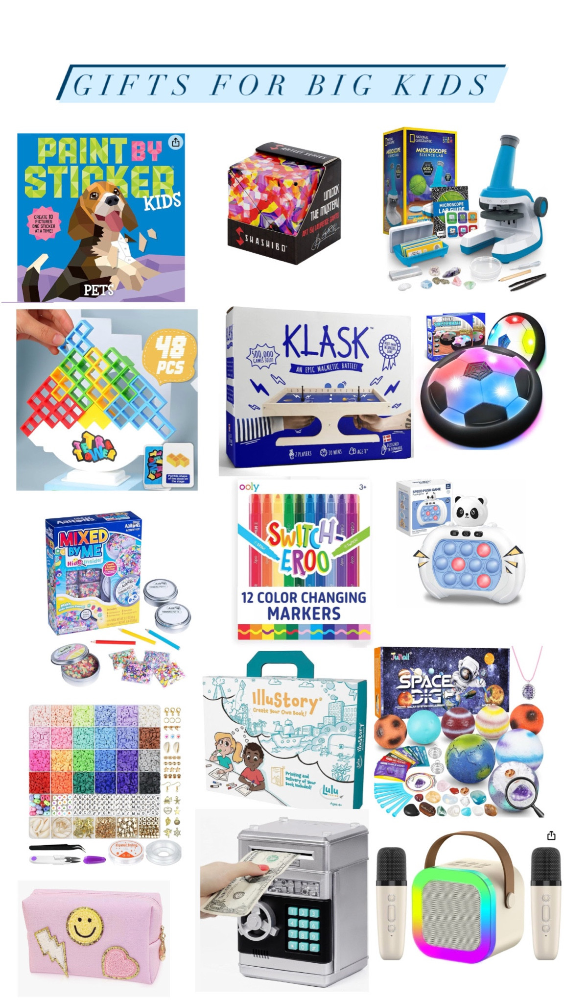 The best gift ideas for big kids (ages 5-10)

#LTKGiftGuide #LTKCyberWeek