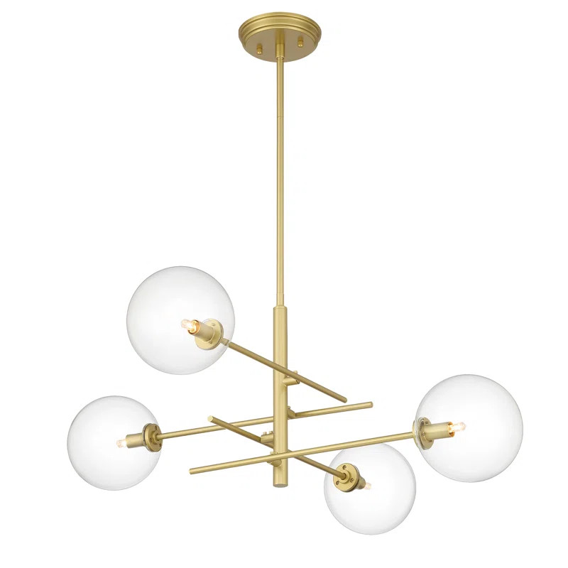 Ariah 4 - Light Dimmable Sputnik Chandelier | Wayfair North America