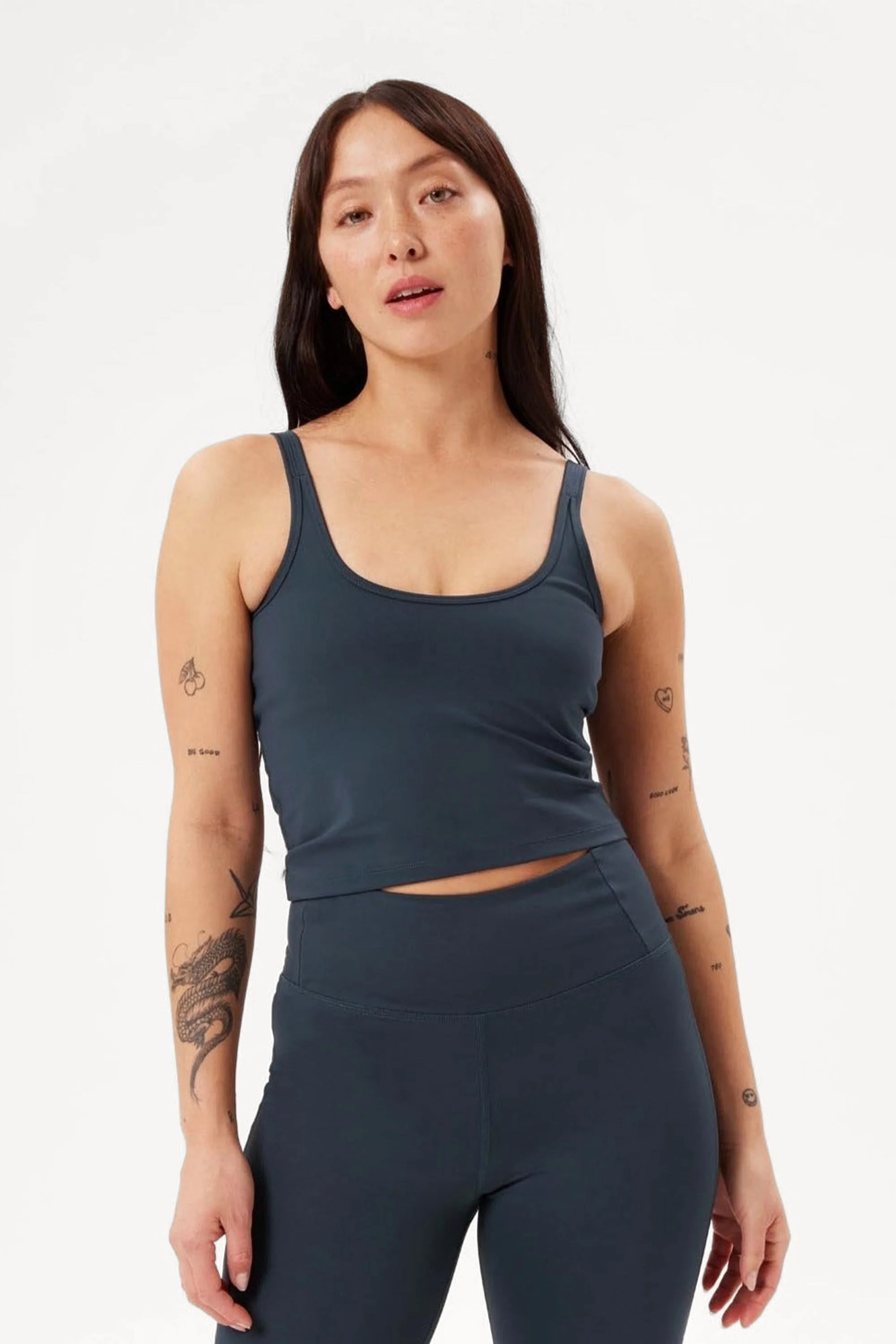 Midnight Gemma Scoop Tank | Girlfriend Collective