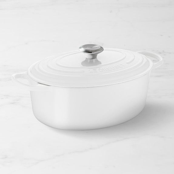 Le Creuset Signature Enameled Cast Iron Oval Dutch Oven | Williams-Sonoma