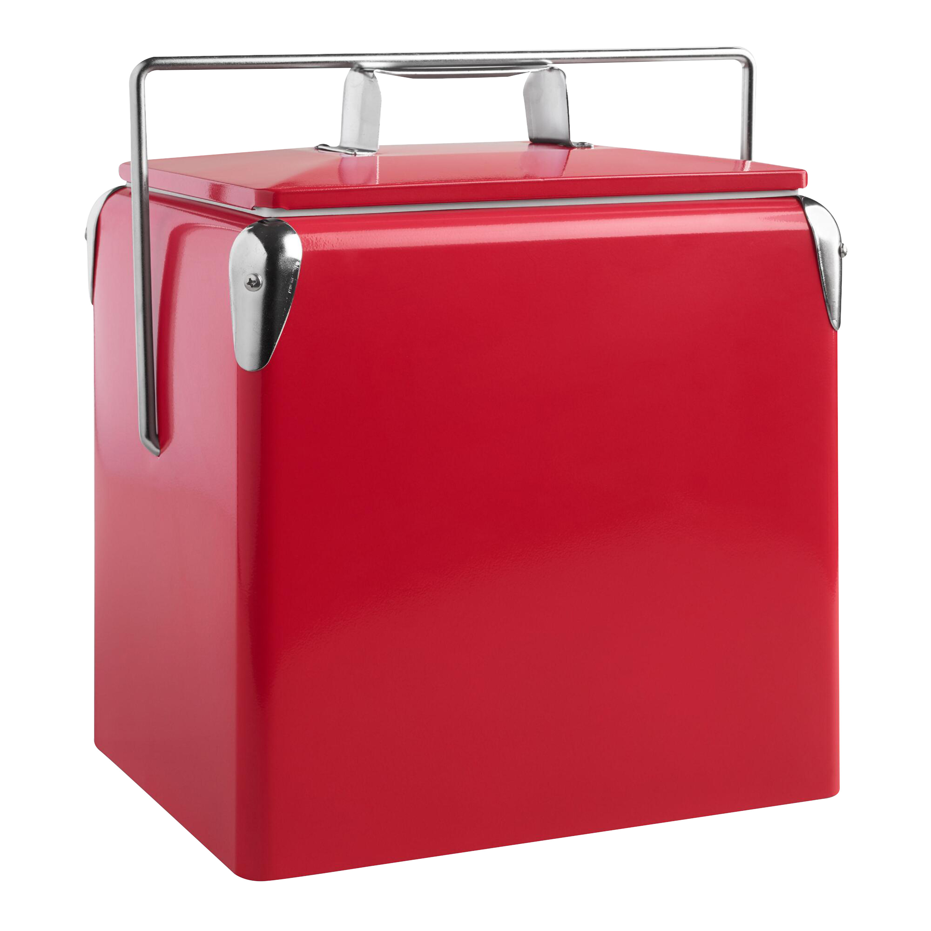 Retro Legacy Red Stainless Steel Drink Cooler | World Market