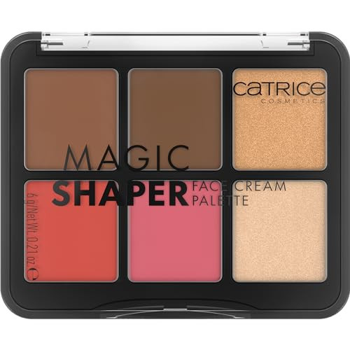 Catrice | Magic Shaper Face Cream Palette | Blush, Bronzer, & Highlighter | Longwearing, Blendable, & Buildable | Vegan & Cruelty Free | Amazon (US)