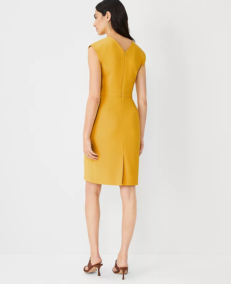 Double V Sheath Dress | Ann Taylor | Ann Taylor (US)