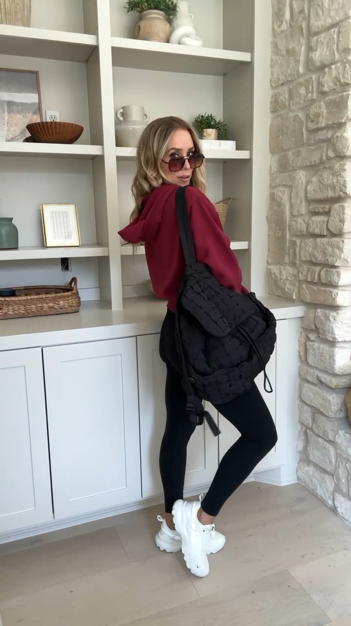 Athleisure Outfit 

Wearing a M in the cropped jacket— up one size. 

My favorite leggings, buttery soft fabric, tummy control & anti camel toe 🙌🏼 

This quilted bag looks similar to Free People but for a fraction of the cost. 

These Free People sunglasses are so chic with chic details. 

#LTKFindsUnder100 #LTKFitness #LTKActive