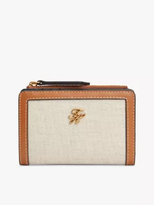 Bifold-Brieftasche aus Canvas mit Logo | Tommy Hilfiger (DE)