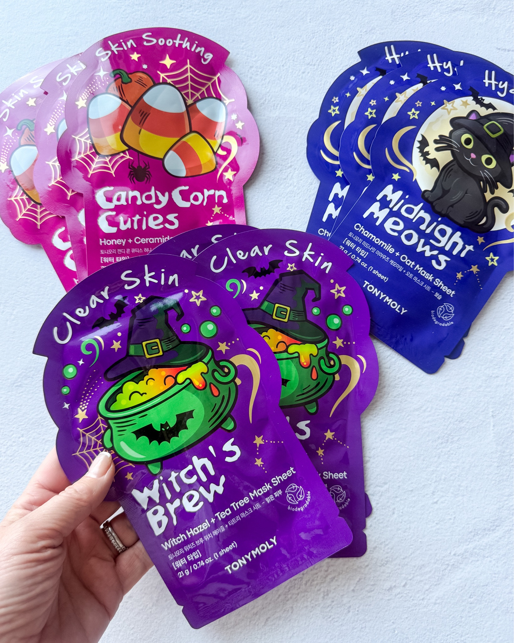 Tony Moly Skin Soothing, Clear Skin and Hydrating Skin Care Face Masks for Halloween

#LTKselfcare #LTKSeasonal #LTKBeauty