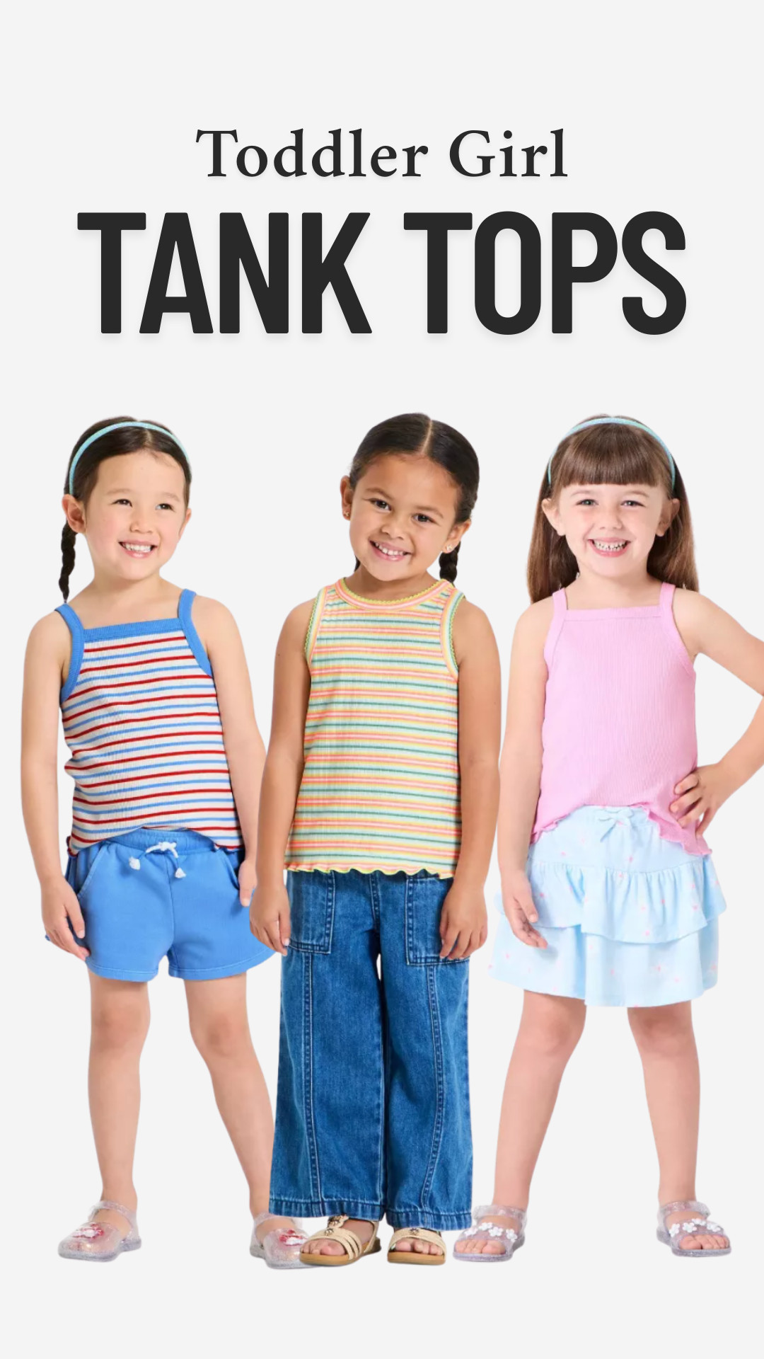 Toddler girl tank tops! 

 #LTKSeasonal #LTKBaby #LTKKids