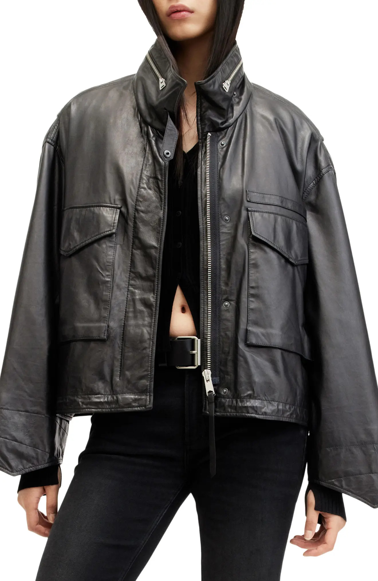 Clay Leather Jacket (Women) | Nordstrom | Nordstrom