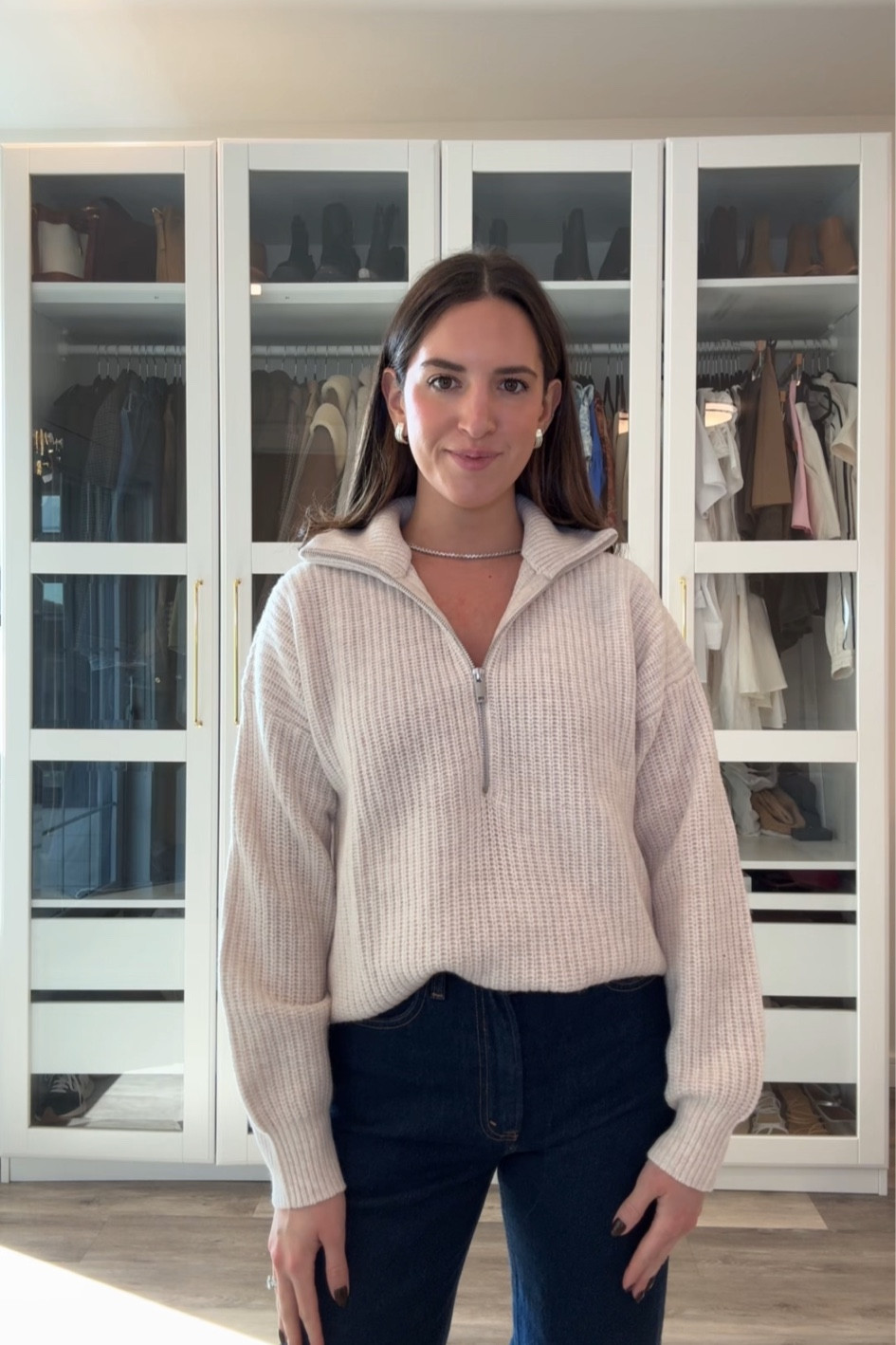 Size small sweater

Fall sweaters 
Denim 

#LTKSeasonal #LTKFindsUnder100 #LTKStyleTip