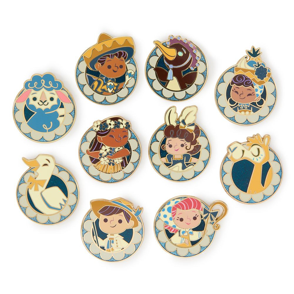 ''it's a small world'' 60th Anniversary Mystery Pin Blind Pack \u2013 2-Pc. \u2013 Limited Releas... | Disney Store