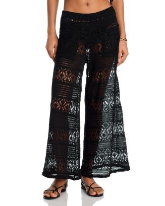 Palmacea Yera Crochet Wide Leg Cover Up Pants  | Bloomingdale's Women | Bloomingdale's (US)