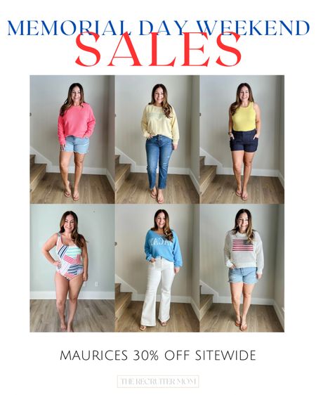 Memorial Day Weekend Sale  

Memorial Day Sale  Maurice’s Sale  summer outfit  summer fashion  swimsuit  vacation outfit  fashion finds  the recruiter mom 

#LTKMidsize #LTKSaleAlert #LTKSeasonal