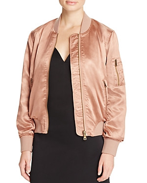 Cotton Candy La Satin Bomber Jacket | Bloomingdale's (US)