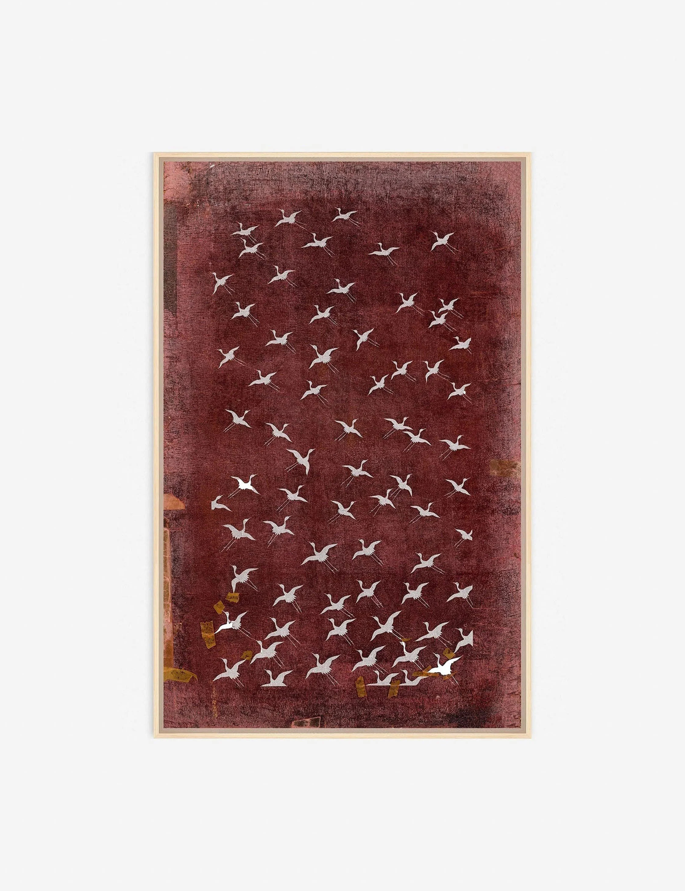 Crane Stencil 2 Wall Art | Lulu and Georgia 