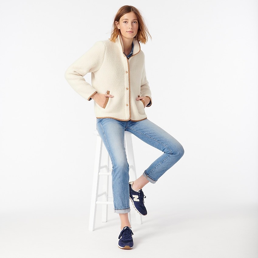 Polartec® sherpa fleece jacket | J. Crew US
