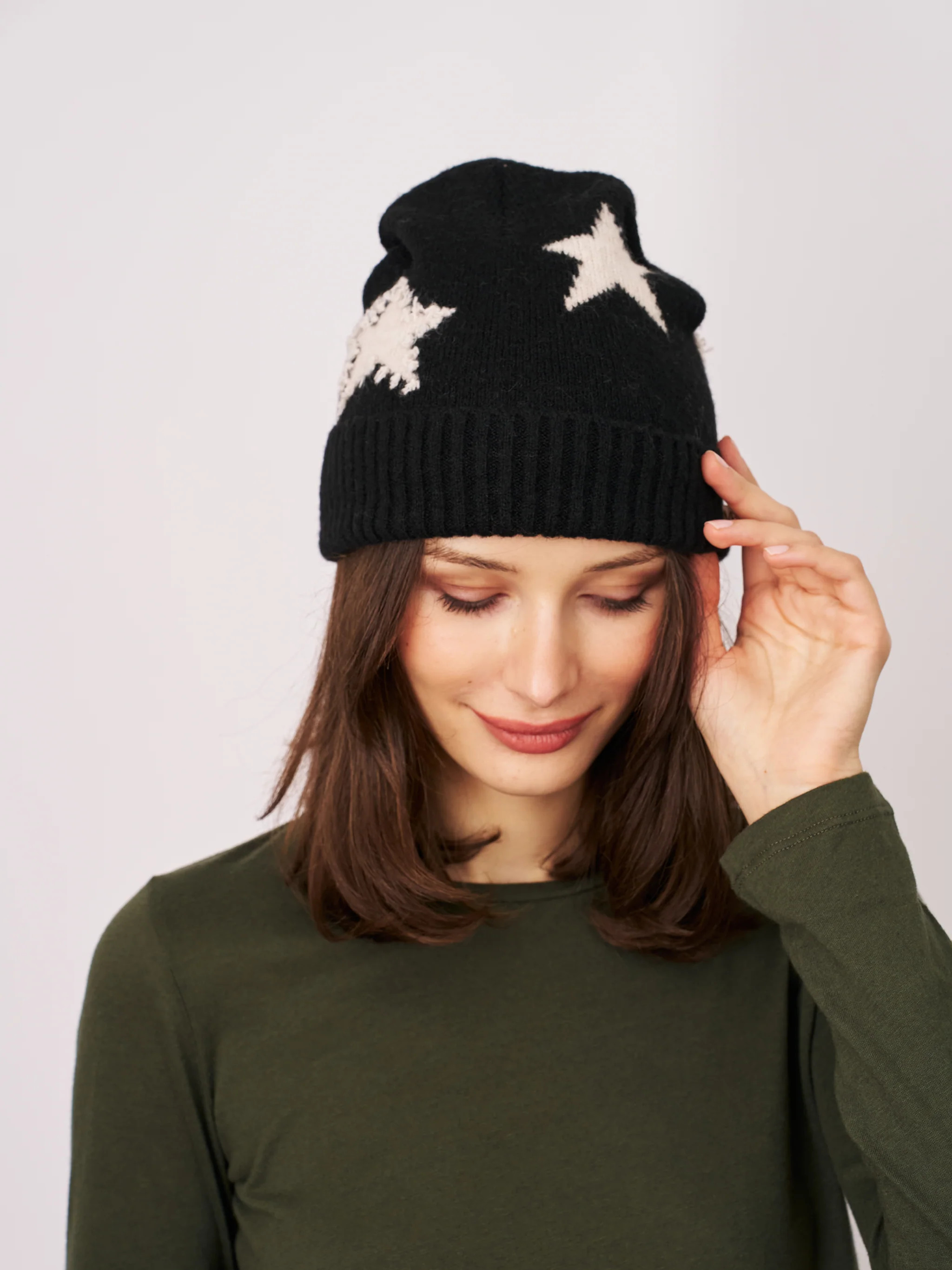 STAR POMPOM BEANIE | Vintage Havana