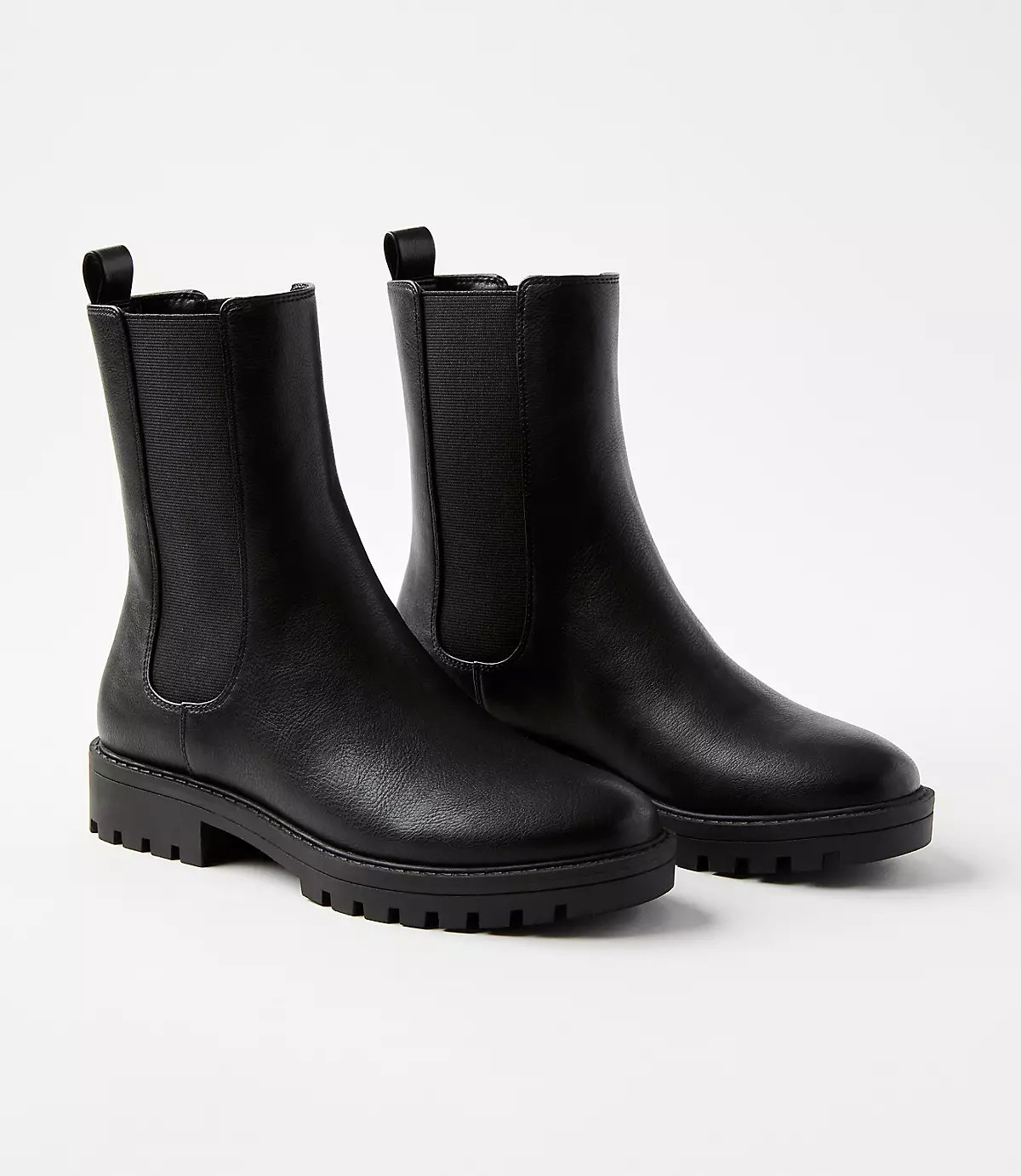 Lug Sole Chelsea Boots | LOFT