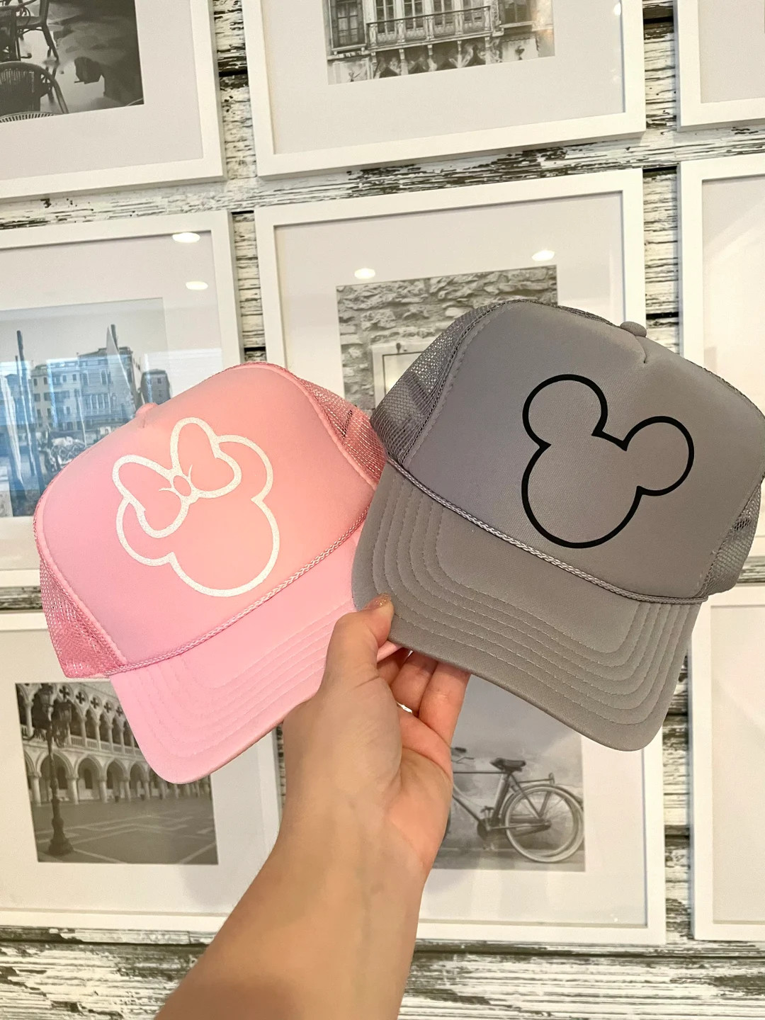 Unisex Mouse Outline Hat - Etsy | Etsy (US)