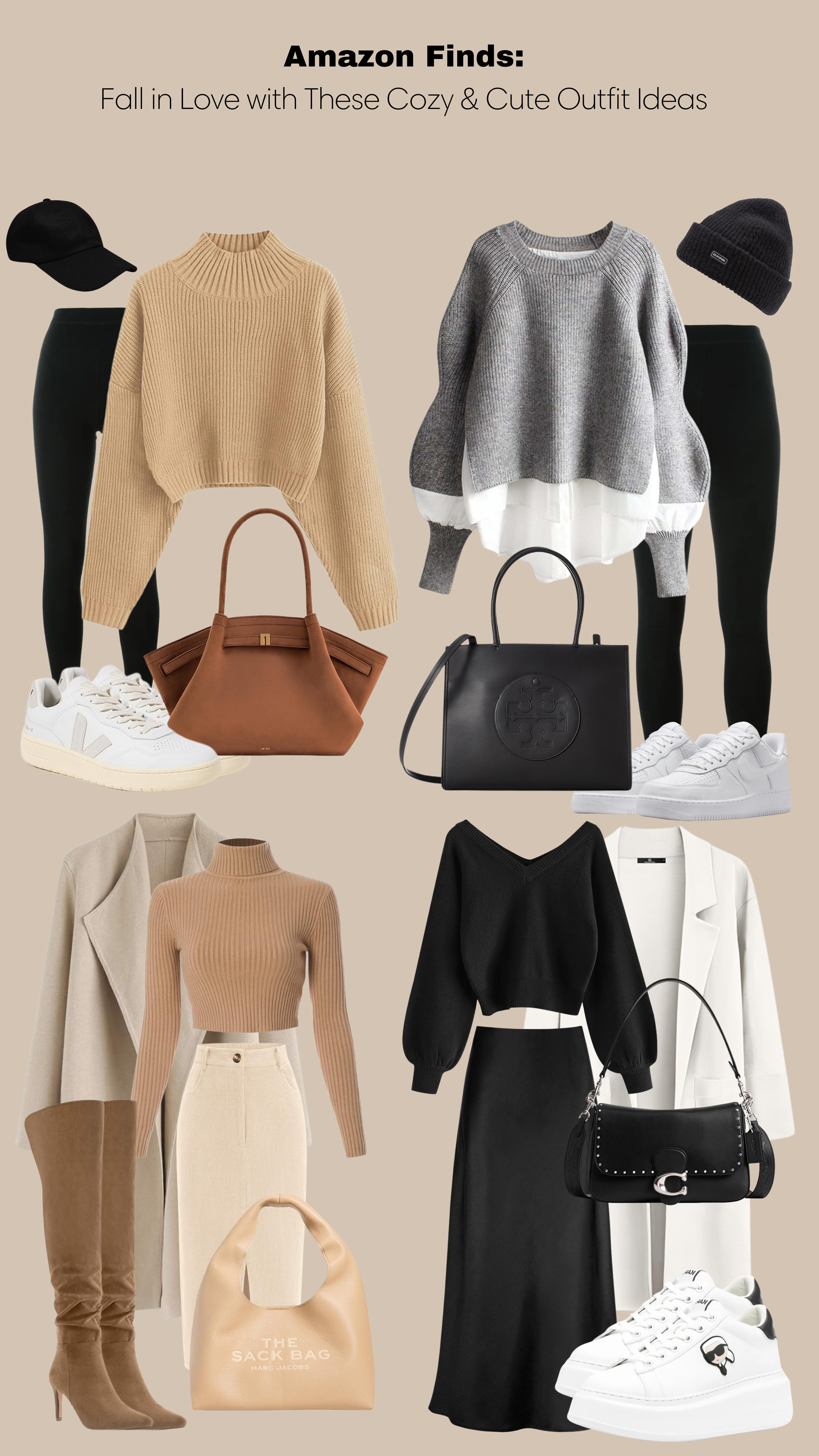 Always on the go but want to look effortlessly chic? These cozy, stylish Amazon outfits are your new secret weapon! From luxe cardigans to timeless sweaters, these pieces give you that elevated look without the hefty price tag. Perfect for busy days that demand comfort and class. Get ready to turn heads and make every outfit feel like a statement—because you deserve to look fabulous, even when you're running around!
 

 #LTKWatchNow #LTKSeasonal #LTKStyleTip