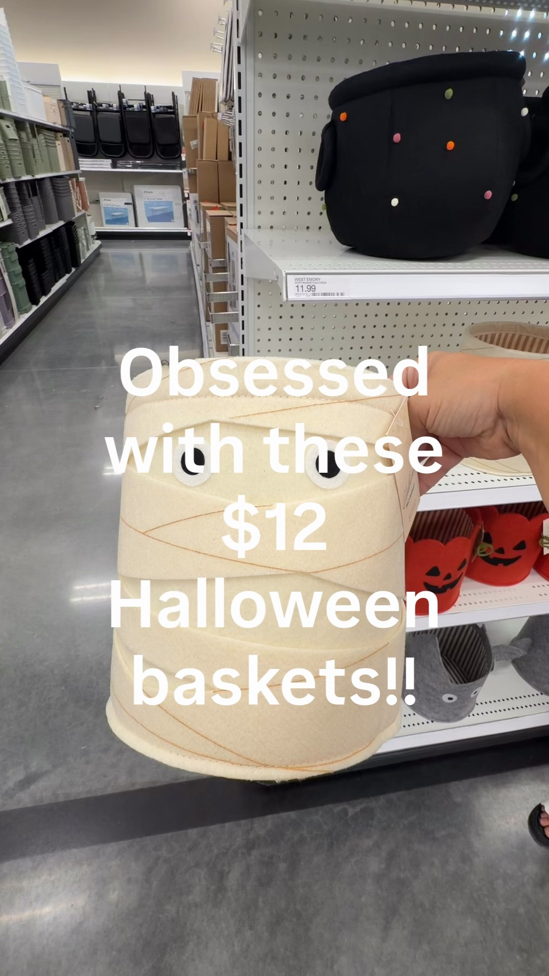 Love these baskets!!! So cute for a playroom or a boo basket! 

Kids Halloween
Target Halloween
Target finds
Target run
Target decor
Boo baskets 
School baskets

#LTKSeasonal #LTKKids #LTKmomlife