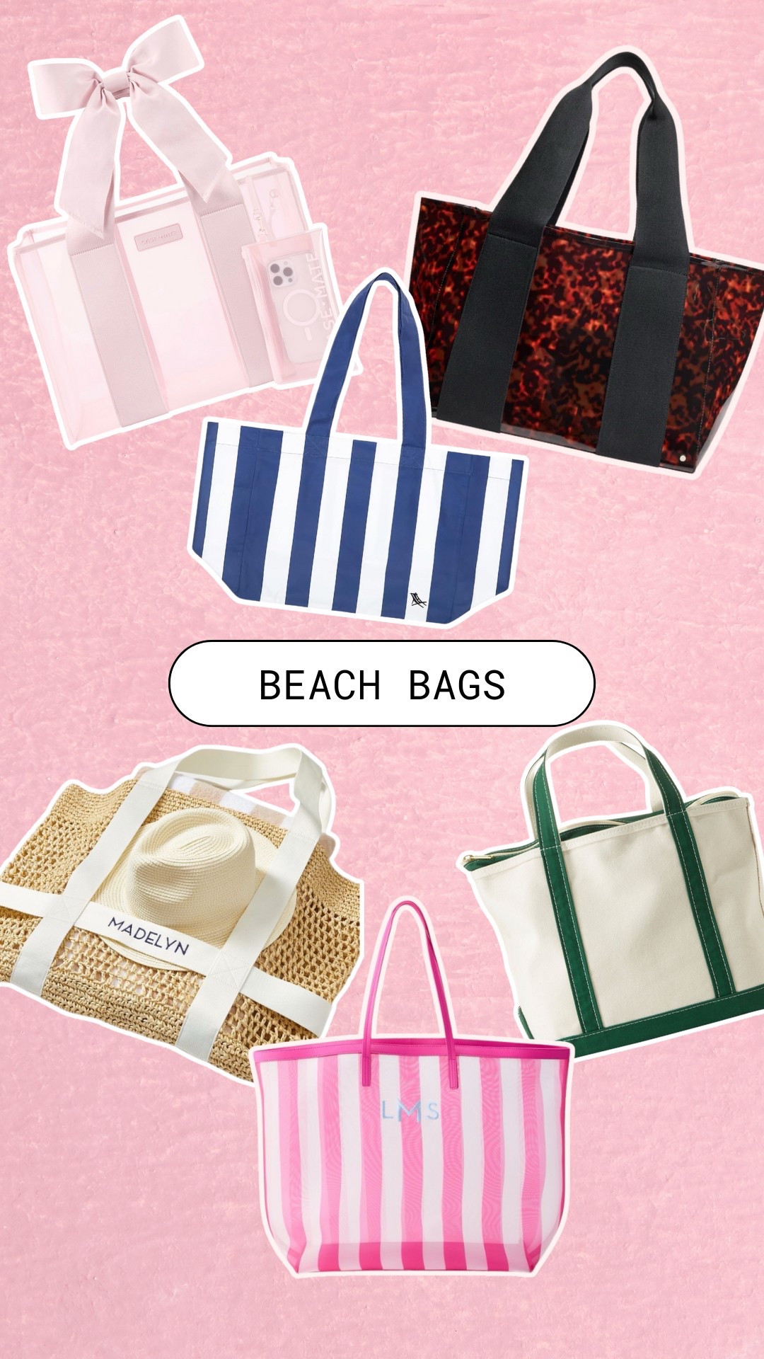 Stylish and practical beach bags 

#LTKFindsUnder100 #LTKSummerEdit #LTKSwim