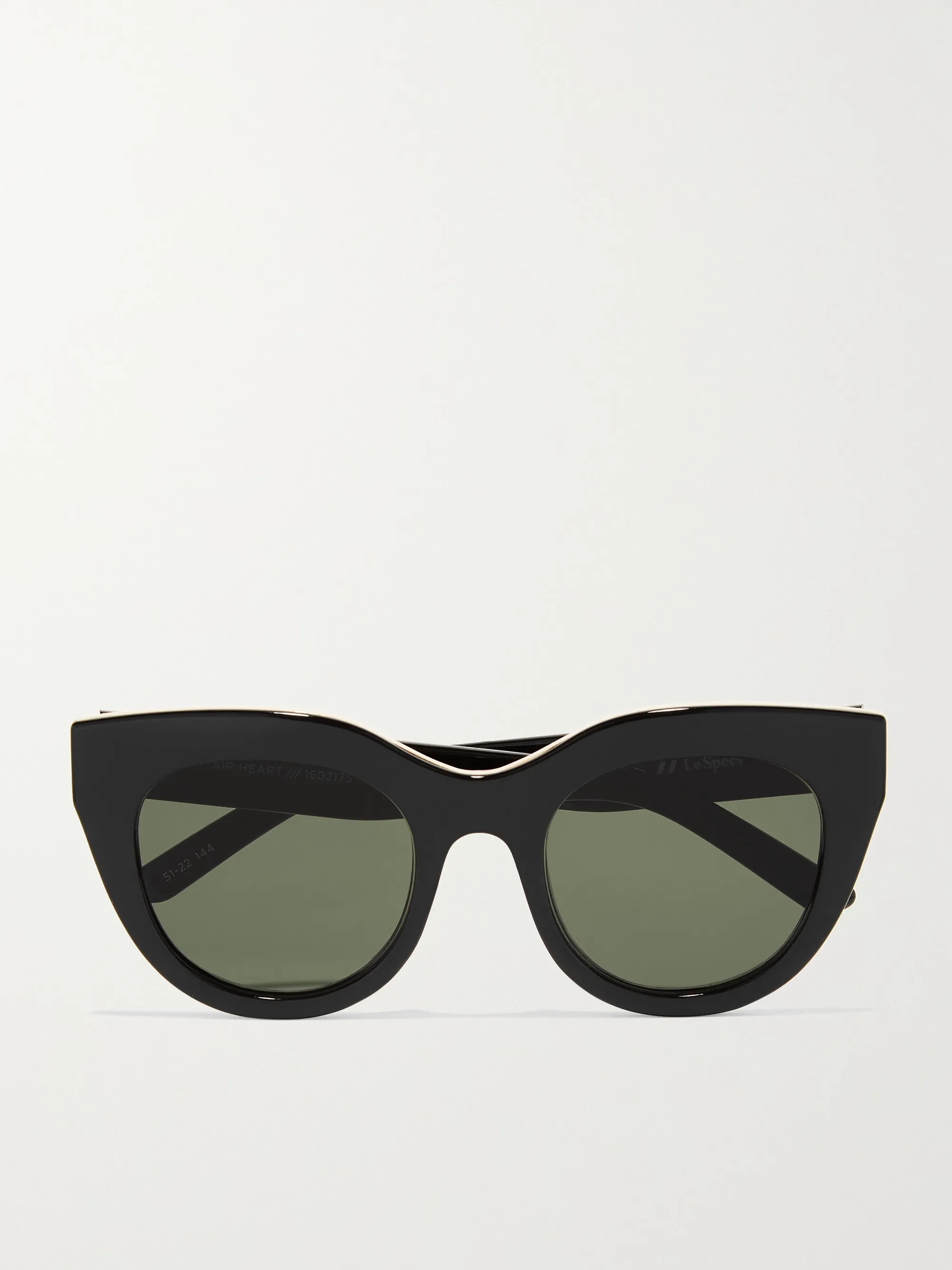 Air Heart cat-eye acetate and gold-tone sunglasses | NET-A-PORTER (US)
