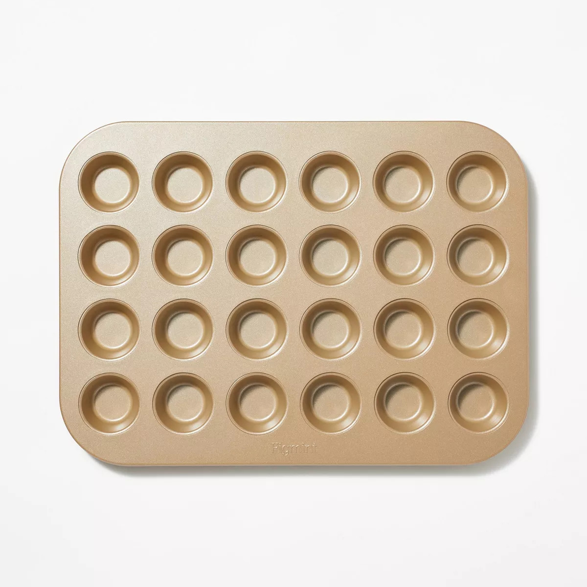24ct Nonstick Aluminized Steel Mini Muffin Baking Pan - Figmint™ | Target