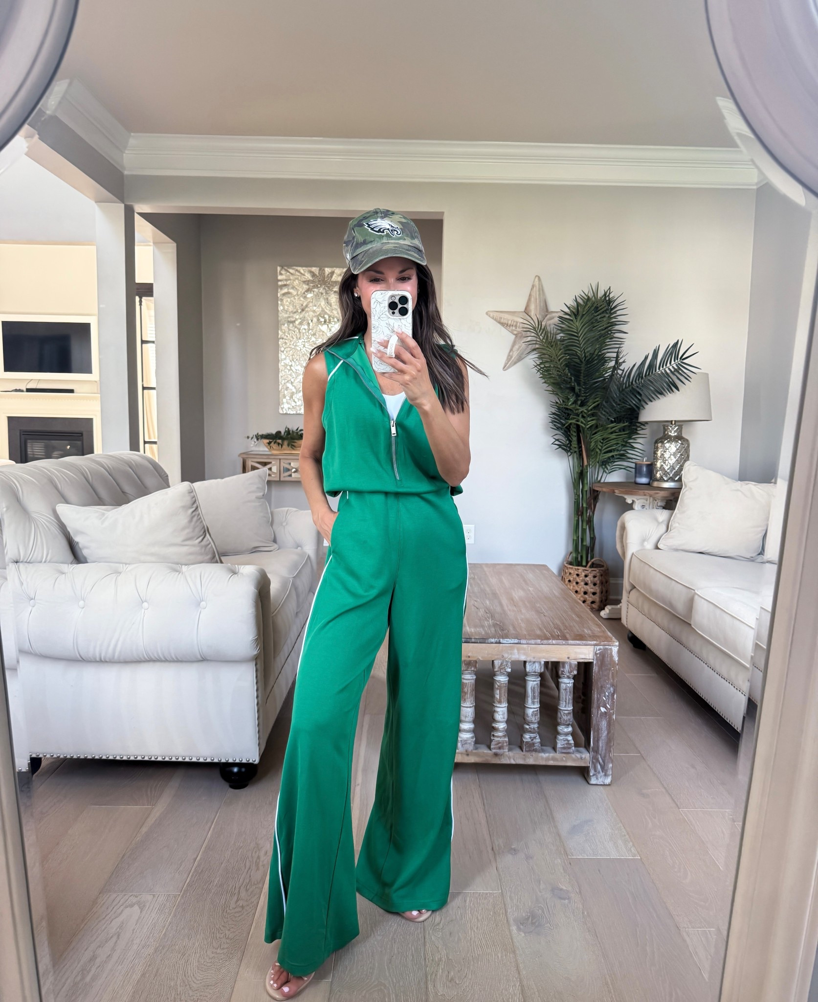 Amazon jumpsuit//opens in back for easy bathroom access//xs//5’1

#LTKPetite #LTKFindsUnder50 #LTKSaleAlert