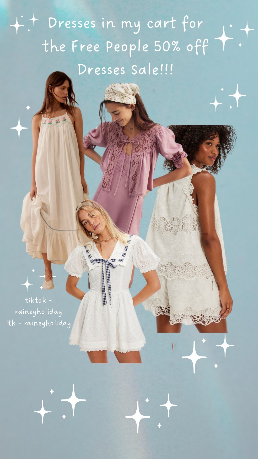 Perfect Summer Dresses for Brides or Wedding Guest Dress options all a part of Free Peopl’s 50% off Dresses Sale today!!!! Sharing all of my favs bc Free People & 50% off doesn’t happen too often 🤯🌷

#LTKSaleAlert #LTKStyleTip #LTKWedding