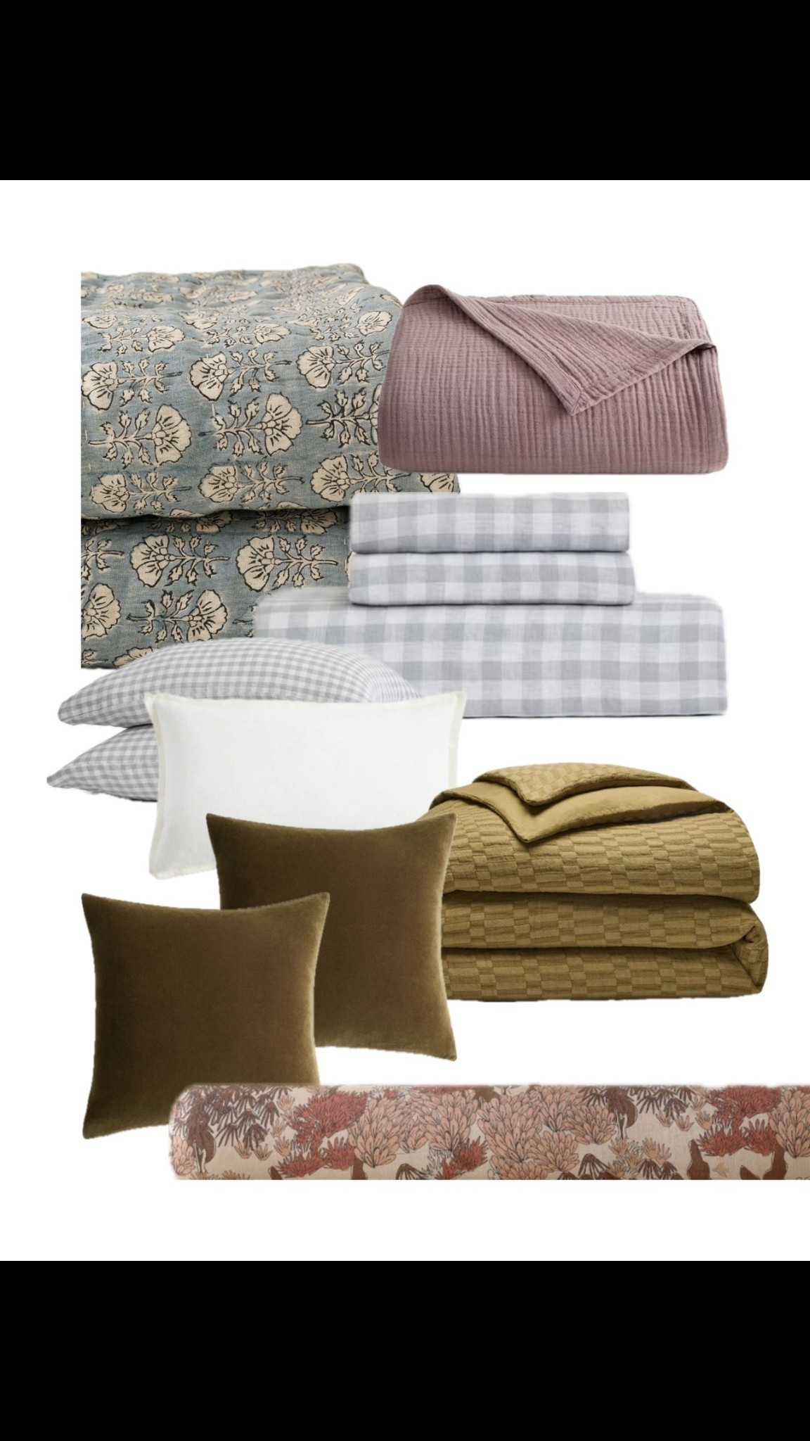 Bedding mood board that is still making me swoon🖤 #bedding #bedroomdesign