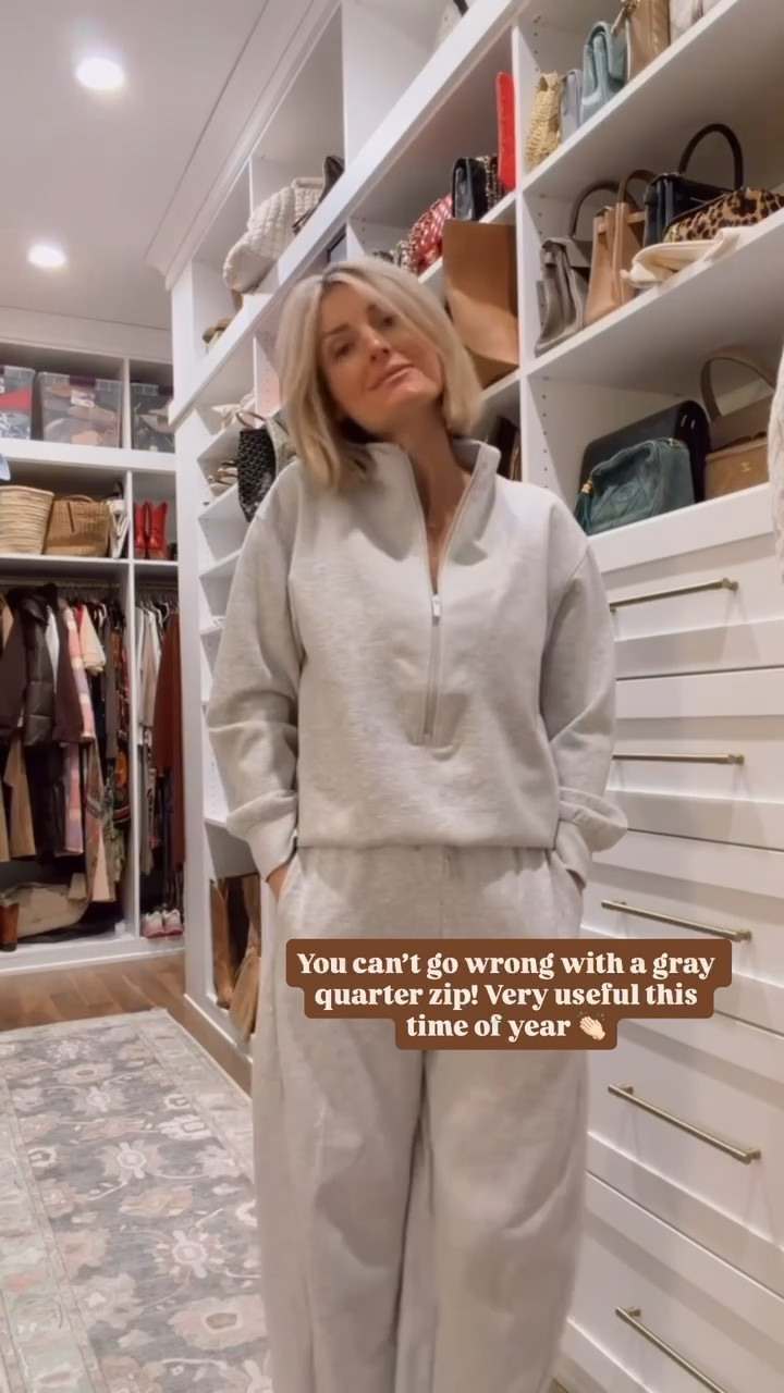 This grey pullover has been something I’ve constantly reached for! A great layer for heading to the gym or perfect for just lounging around! Wearing size M!

Loverly Grey, Target, grey pullover, activewear, half zip sweatshirt 

#LTKSeasonal