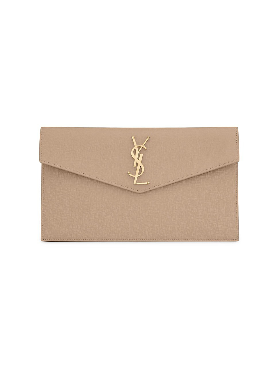 Medium Uptown Leather Clutch | Saks Fifth Avenue