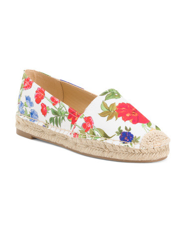 Mansa Garden Party Slip On Espadrille Flats | TJ Maxx