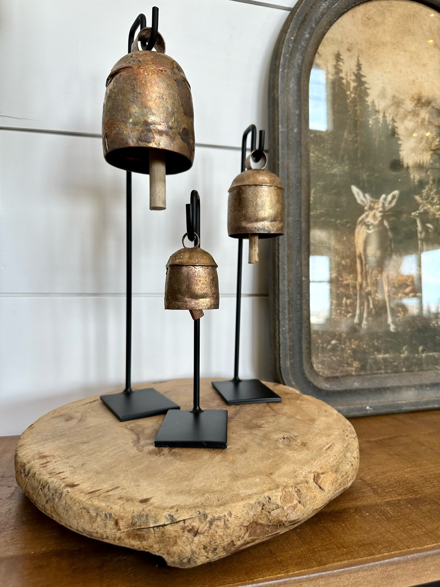 Shop these vintage bells with stands!  

#LTKSeasonal #LTKHoliday #LTKsalealert