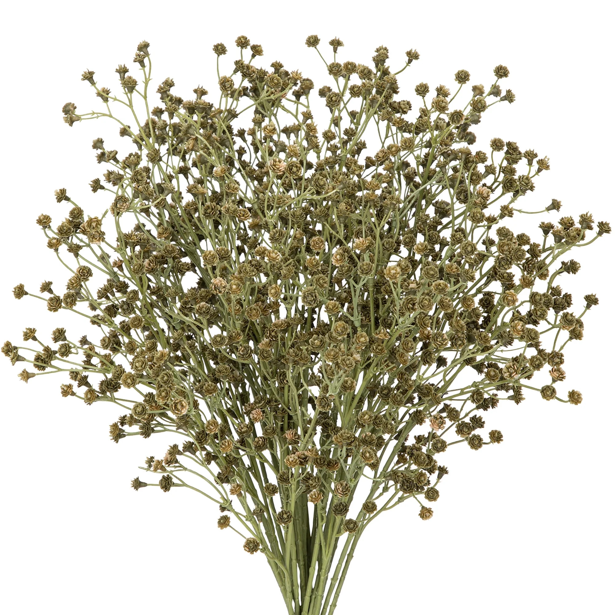 23.6" Artificial Faux Baby's Breath Wedding Bouquet 10 Count | Walmart (US)