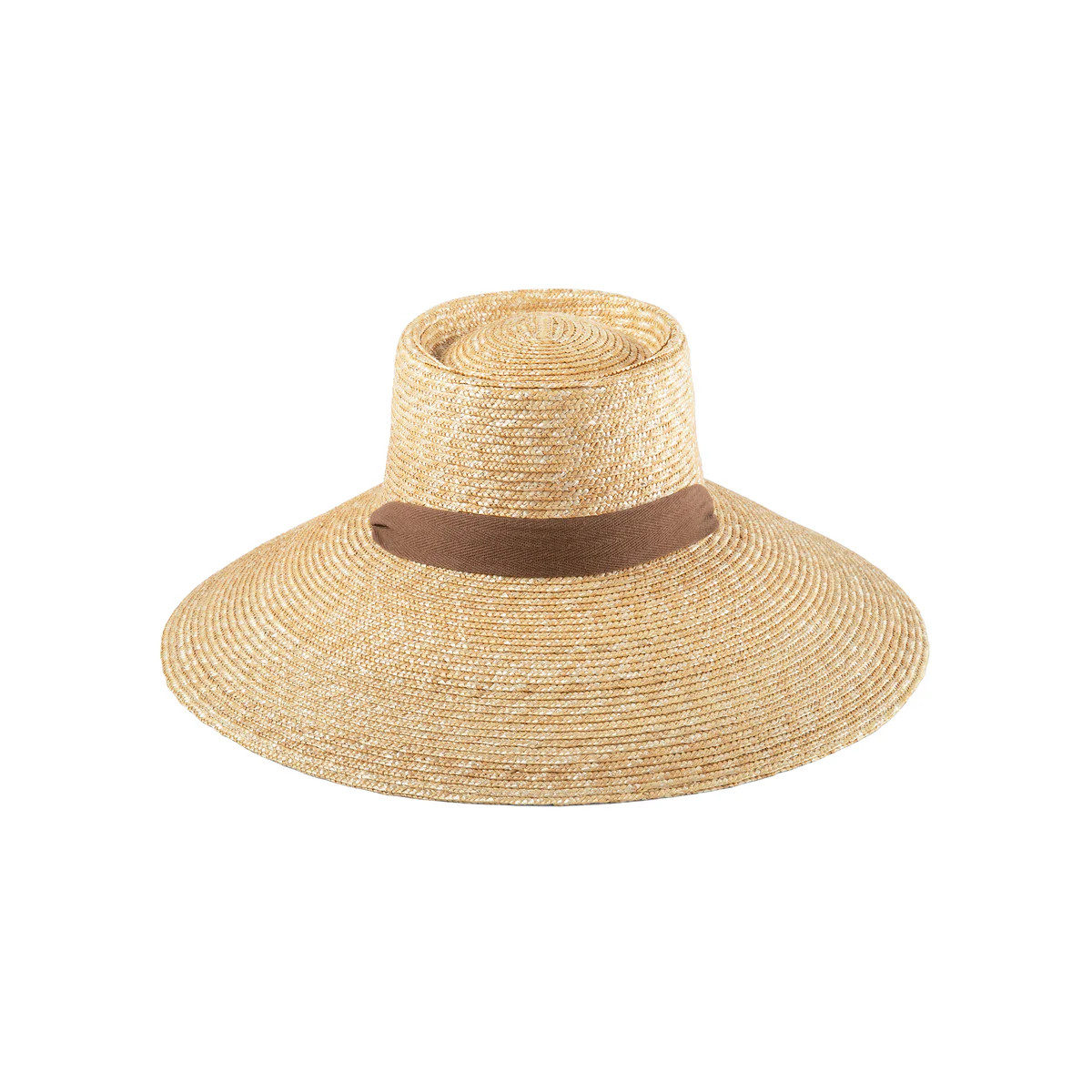 Paloma Sun Hat - Straw Boater Hat in Natural | Lack of Color | Lack of Color AU