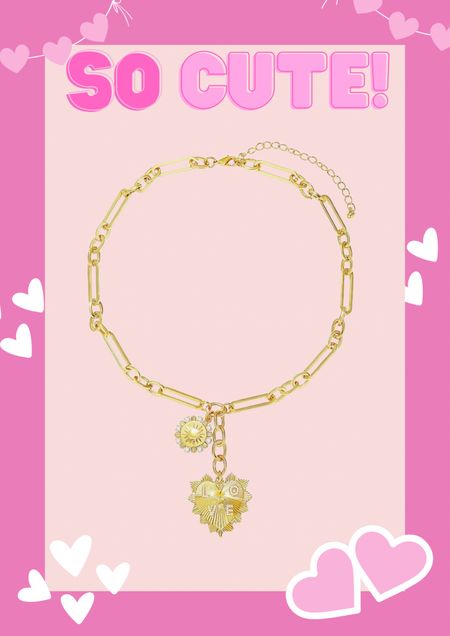 Amazon heart necklace 💗