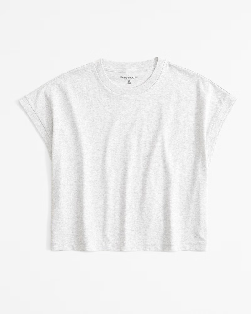 Premium Polished Dolman Tee | Abercrombie & Fitch (US)