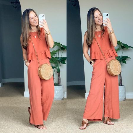 Summer Outfit Idea

Size small in rust, tts (It's a little big on me. I am typically an xs) the small works. 

Summer outfit  Summer fashion  Summer style  Matching set  Vacation style  Vacation outfit  Casual outfit  Rattan bag  Summer accessories  EverydayHolly

#LTKStyleTip #LTKTravel #LTKSeasonal